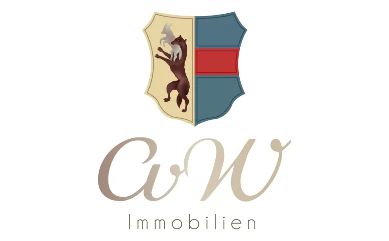 Logoentwicklung mit purpix Werbeagentur - CvW Immobilien